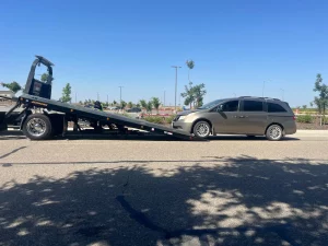 Professional Tire Change Assistance on the Road